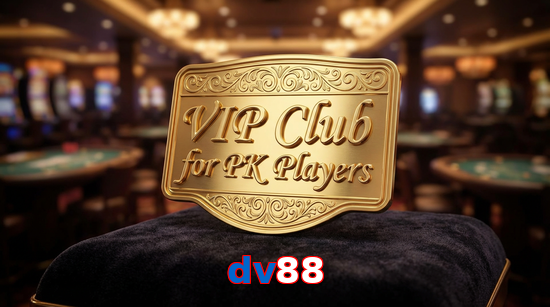 Main screen of Dv88 vip page for PK players